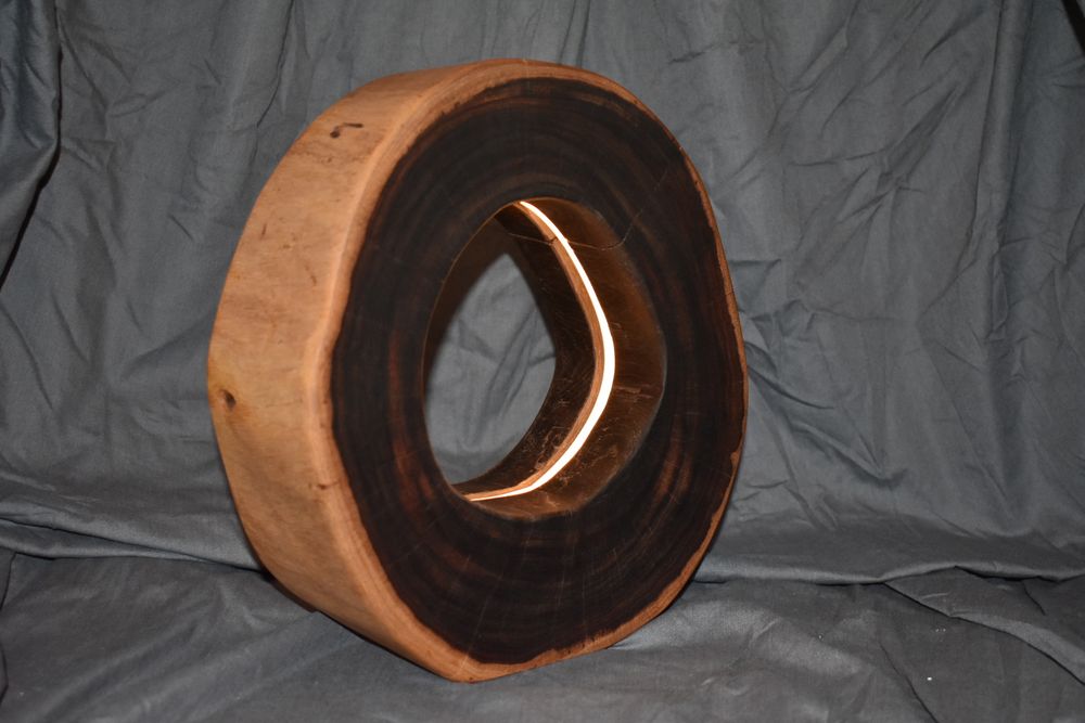 Wood LED Lamp